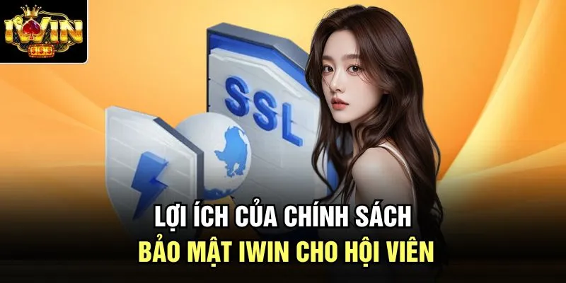 Lợi ích của chính sách bảo mật Iwin cho hội viên